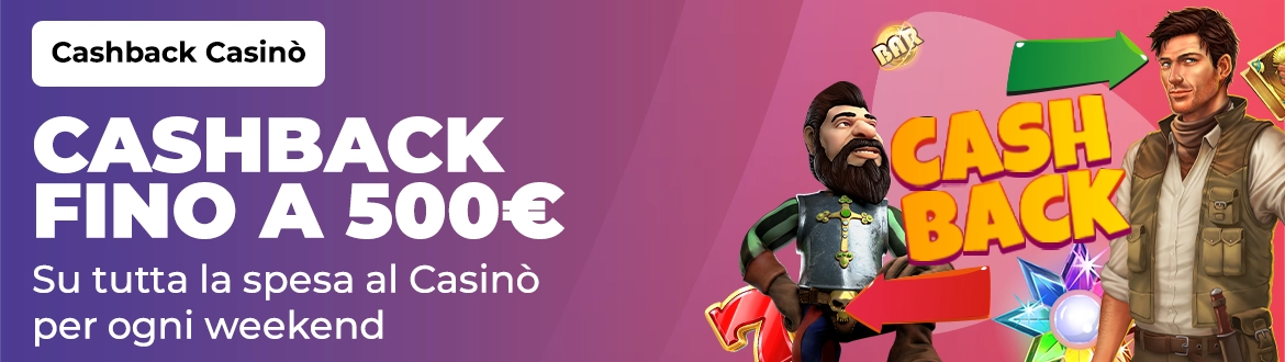 Cashback del Weekend