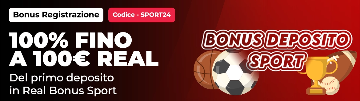 Bonus Registrazione Sport