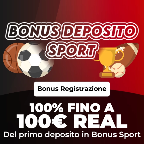 Bonus Registrazione Sport